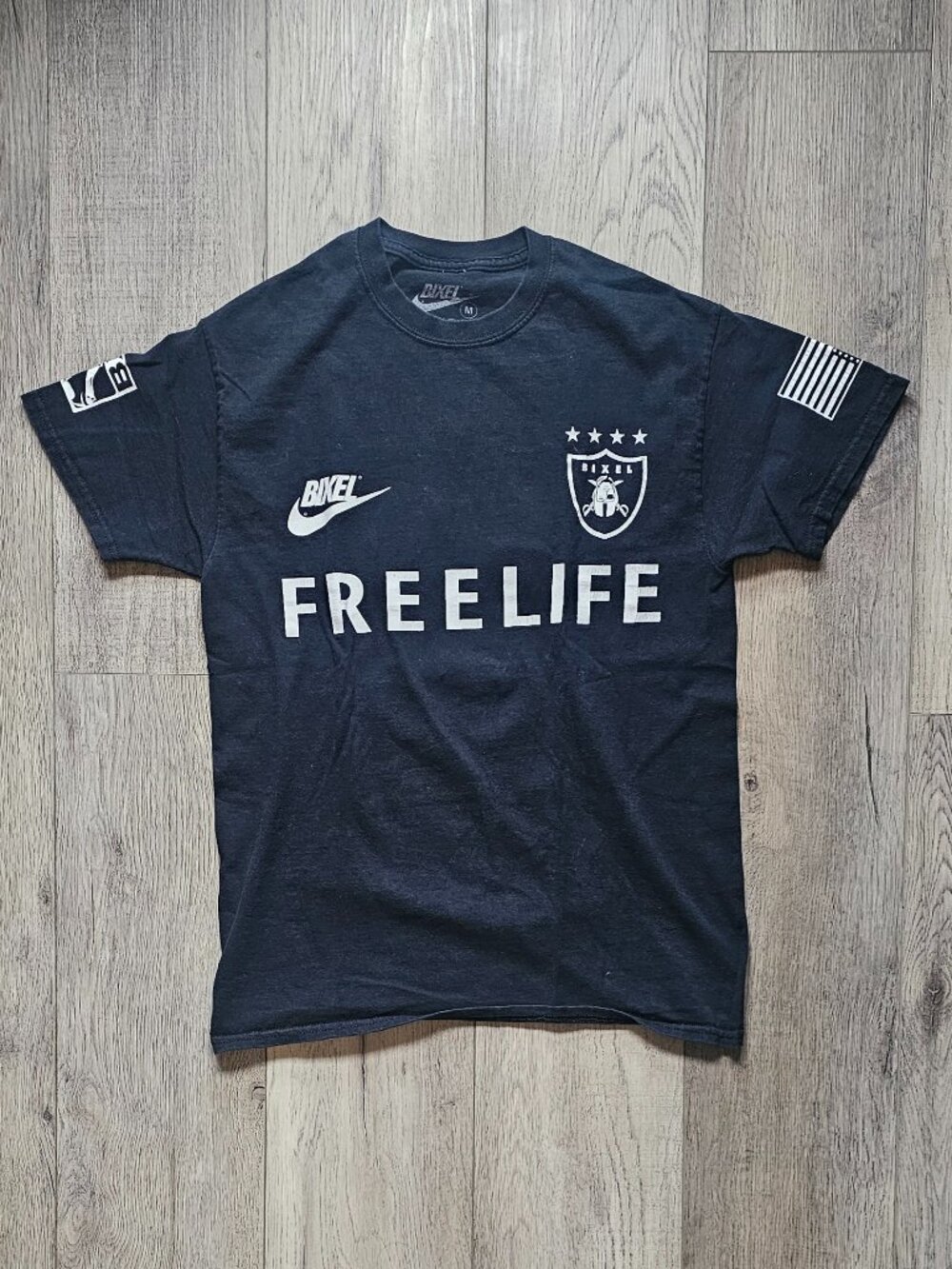 Bixel Boys FREELIFE Los Angeles Raiders Crest Graphic T-Shirt Black Men´s Medium
